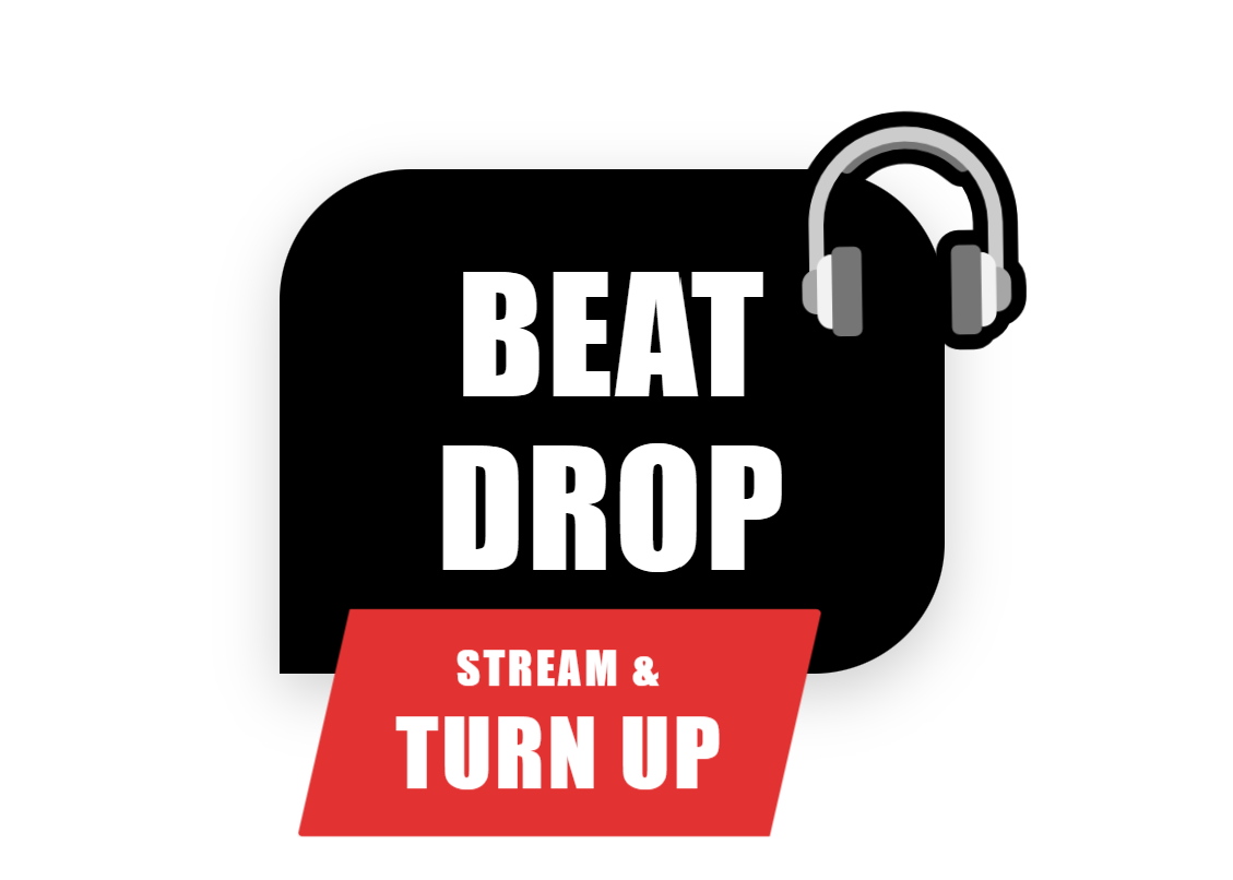 Beat Drop Headphone  Emoji Animated Promo Banner - RUN THE STREETS COLLABORATIVE