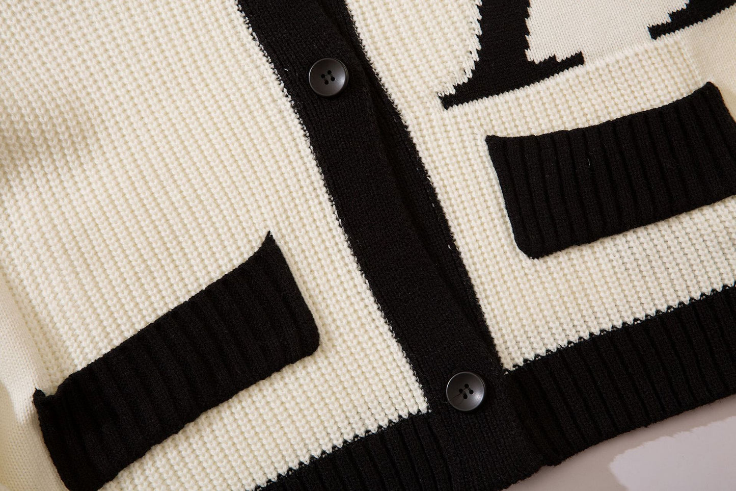 Varsity Letter Patch Cardigan