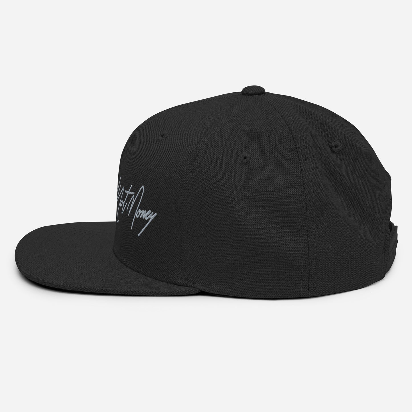 Serve God Not Money Snapback Hat - RTS Collaborative