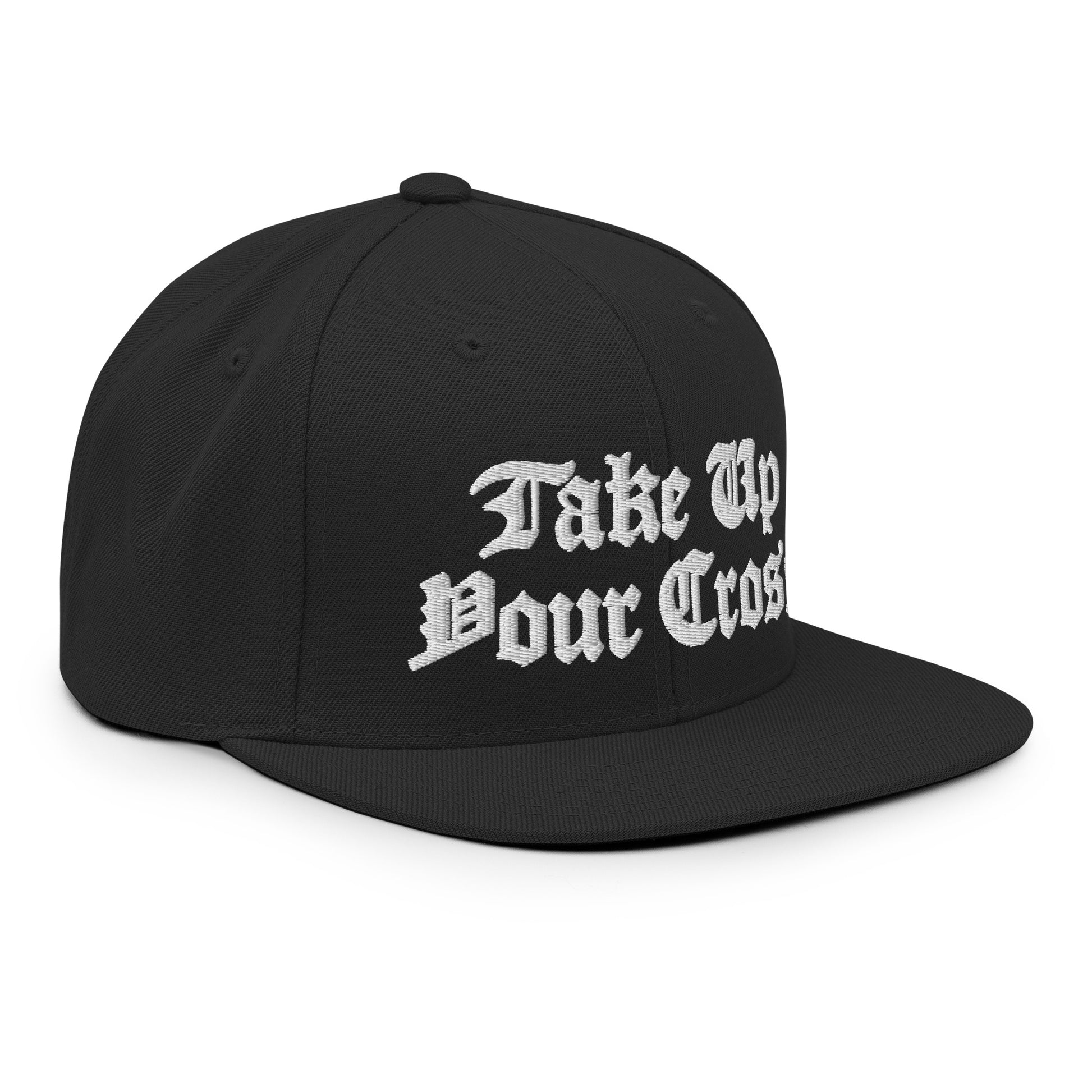 Take Up Your Cross Snapback Hat - RTS Collaborative