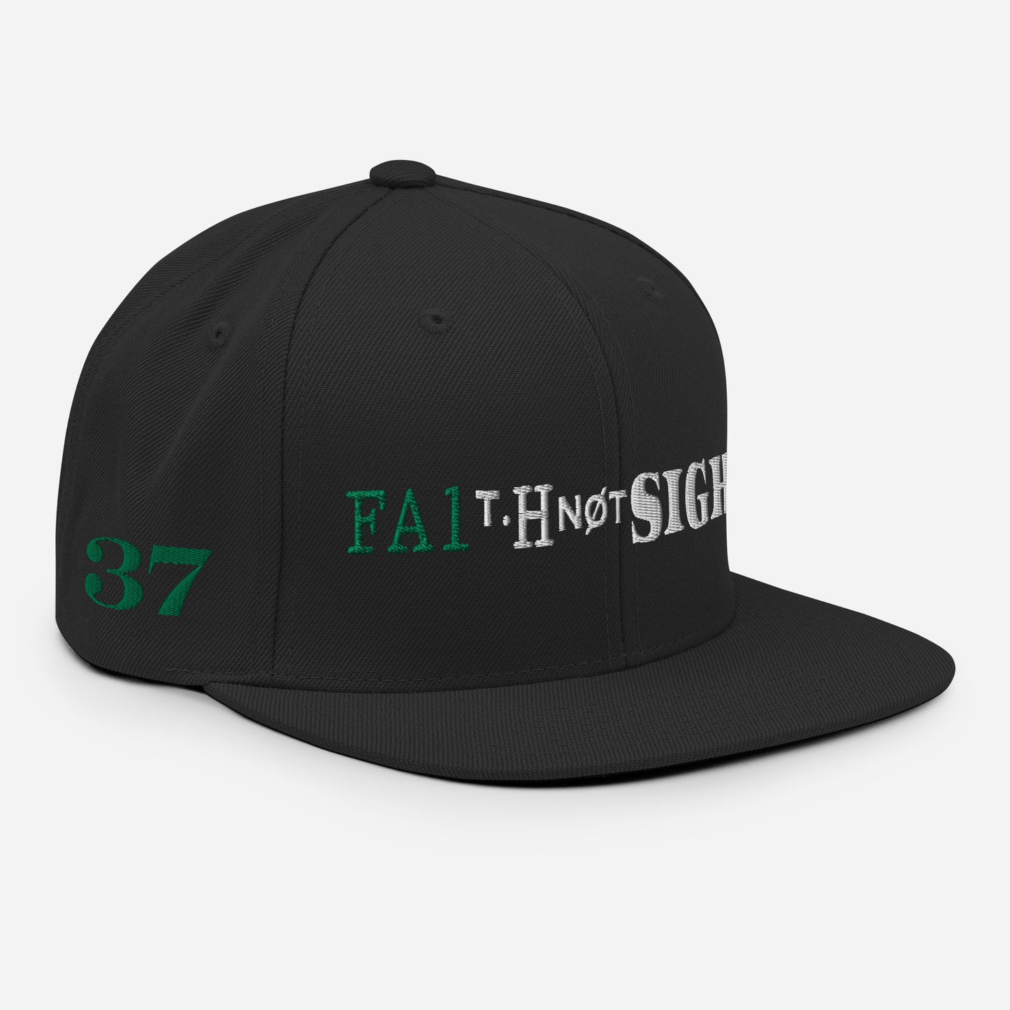 Faith Not Sight Snapback Hat - RTS Collaborative