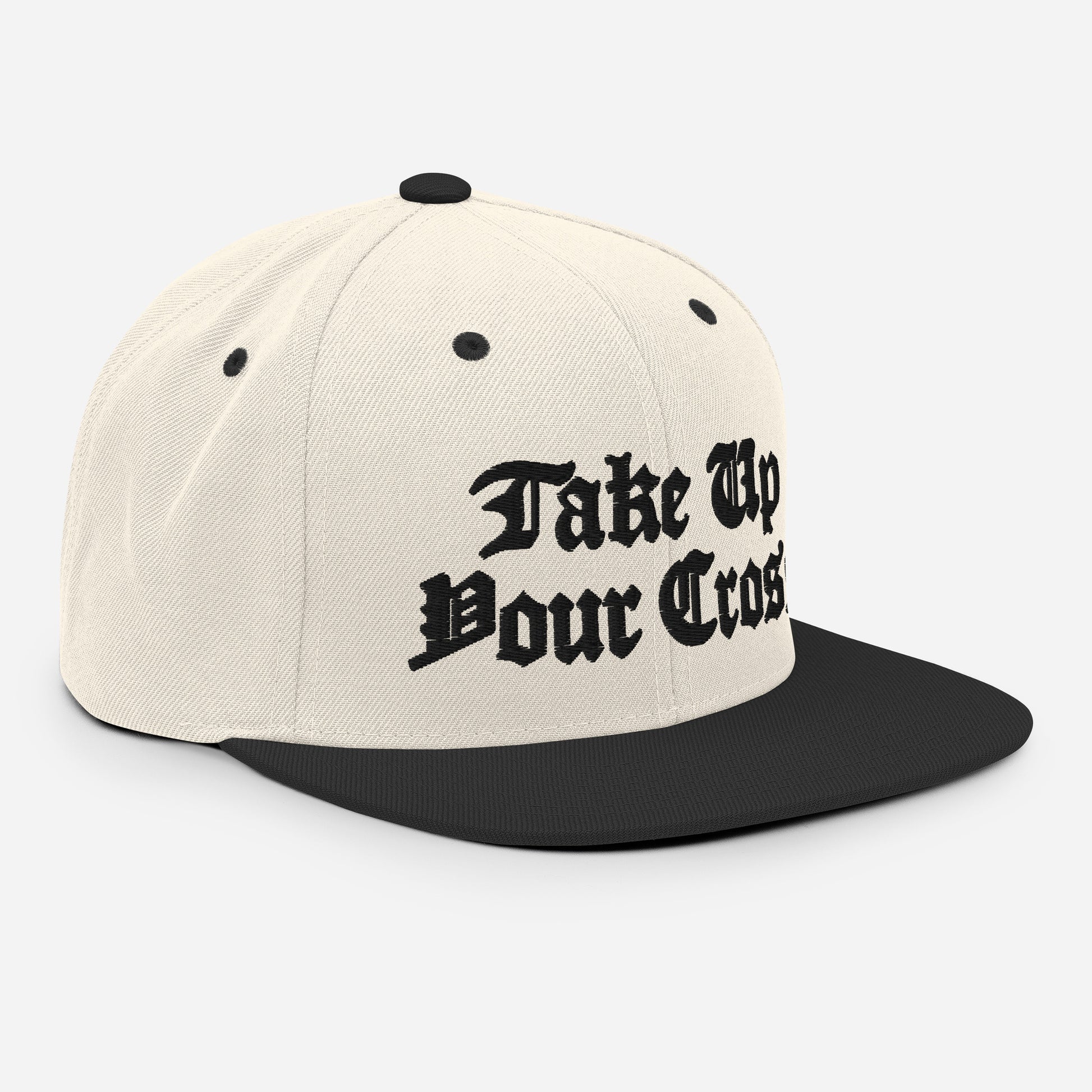 Take Up Your Cross Snapback Hat - RTS Collaborative