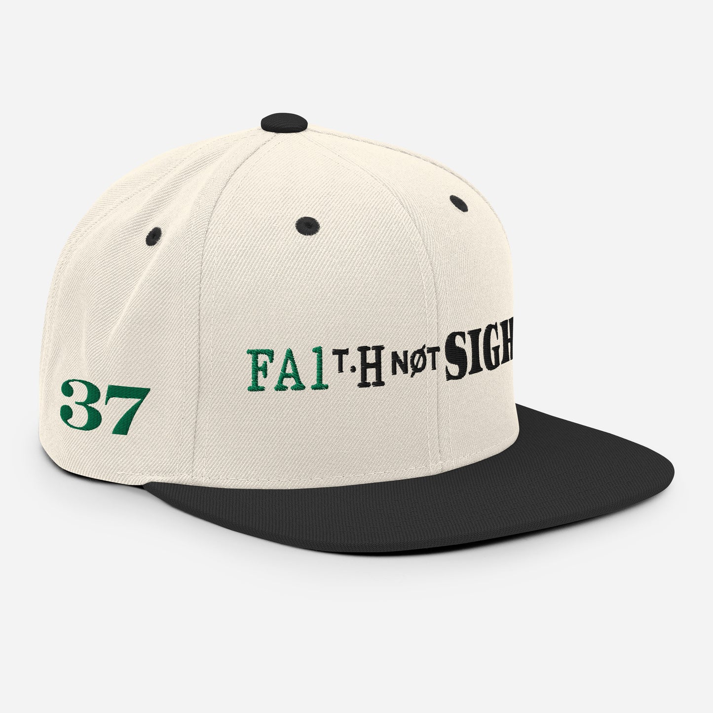 Faith Not Sight Snapback Hat - RTS Collaborative
