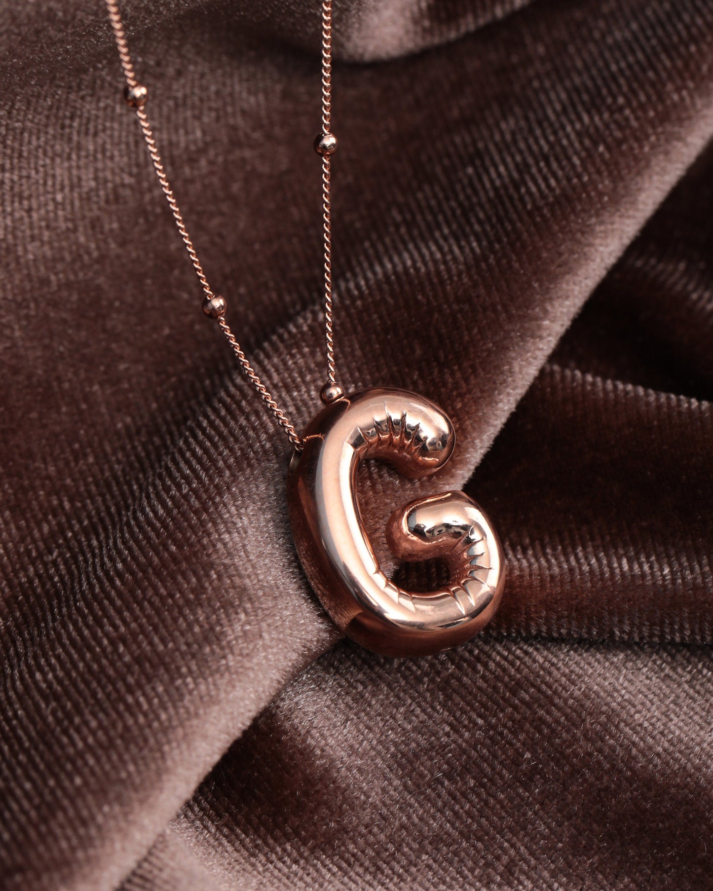 Letter Balloon Necklace - RUN THE STREETS COLLABORATIVE