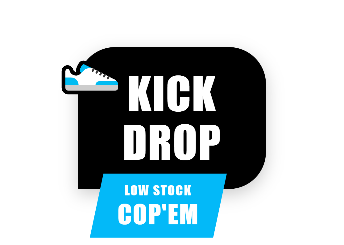 Kick Drop Sneaker Emoji Animated Promo Banner - RUN THE STREETS COLLABORATIVE