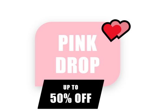 Light Pink Drop Hearts Emoji Animated Promo Banner - RUN THE STREETS COLLABORATIVE