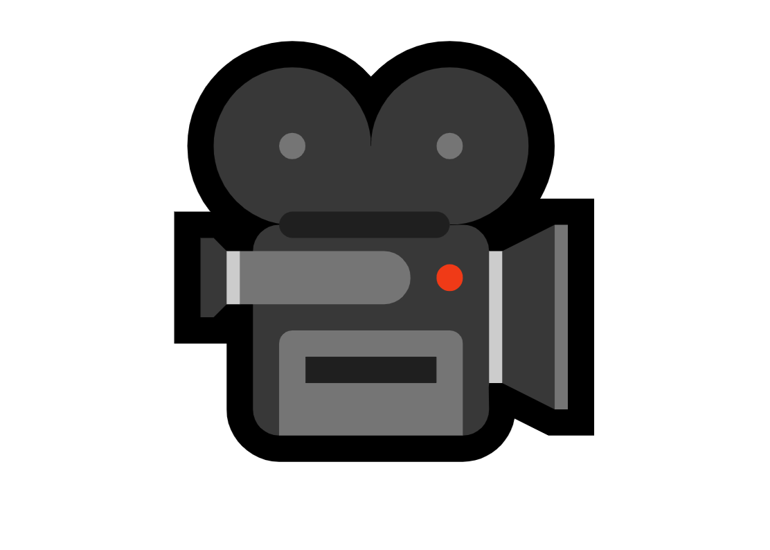 Video Camera Animated Emoji - RUN THE STREETS COLLABORATIVE
