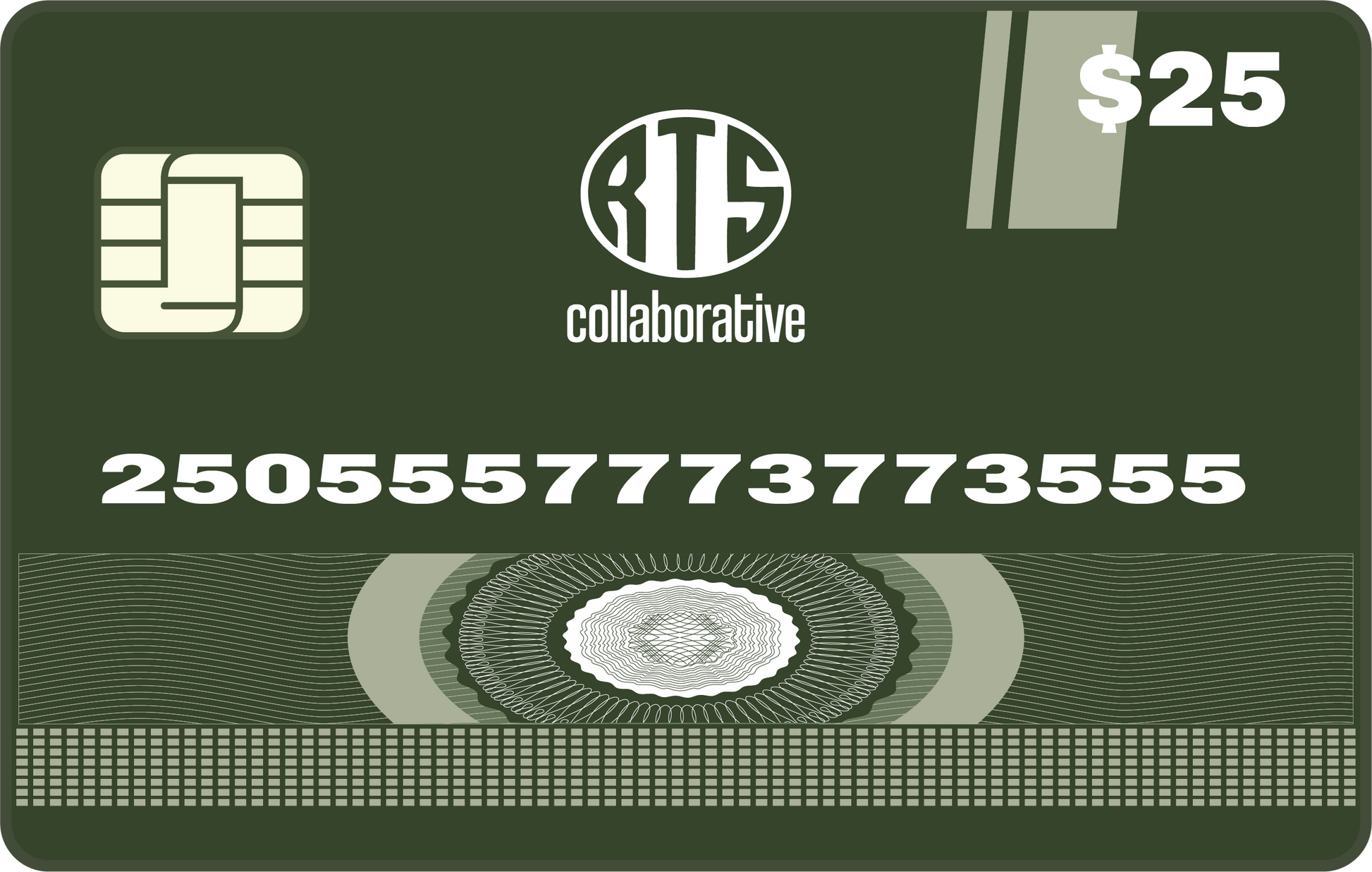 Gift Card Adobe Illustrator Template - RTS Collaborative