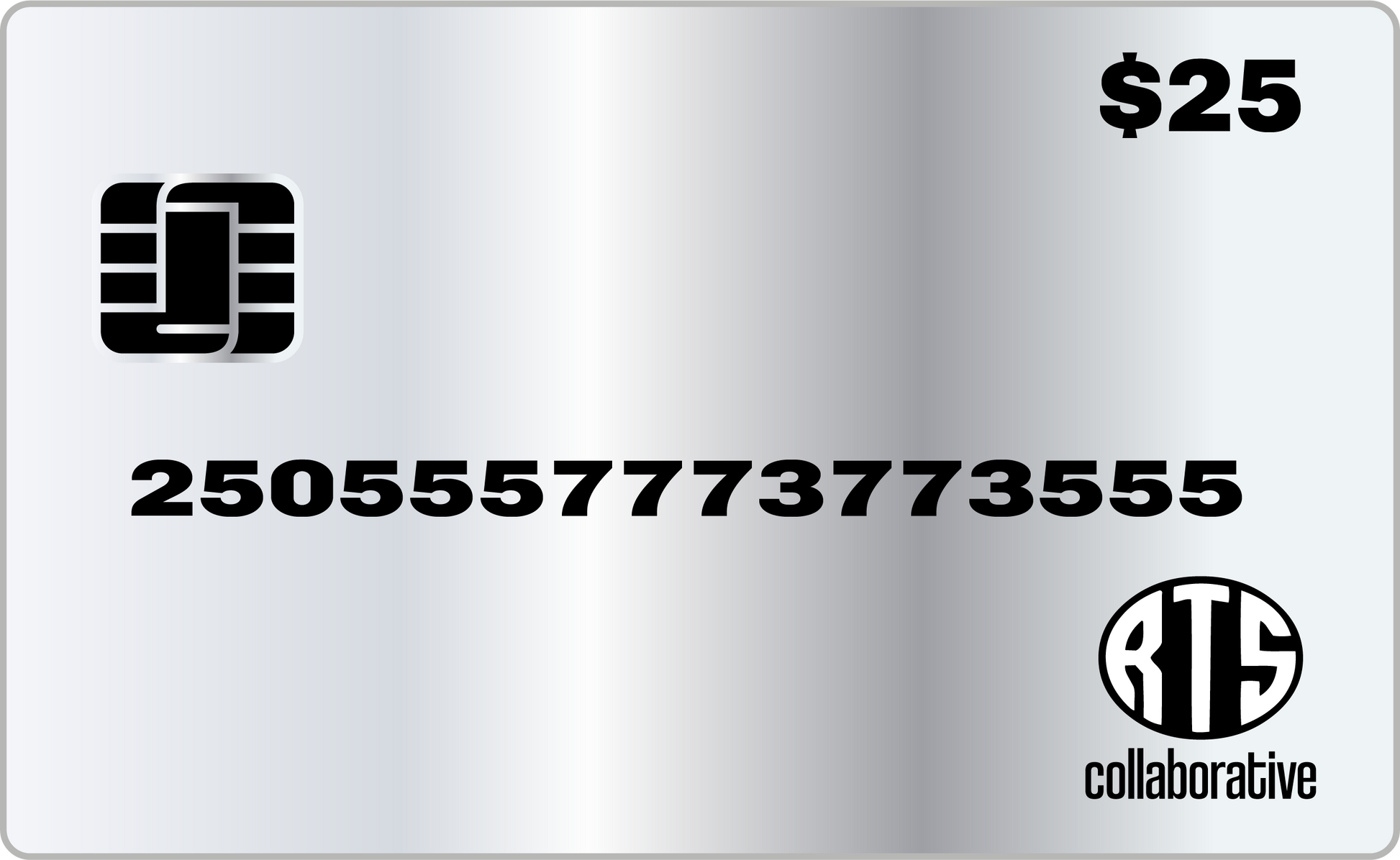 Gift Card Adobe Illustrator Template - RTS Collaborative