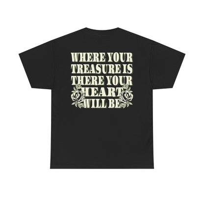 Treasures In Heaven Classic Tee - RUN THE STREETS COLLABORATIVE
