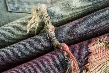 Ripped Washed Spray-Painted Denim Shorts - RUN THE STREETS COLLABORATIVE