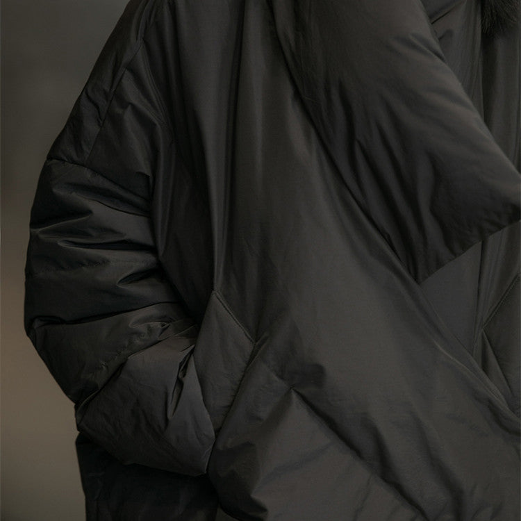 Urban Shield Oversized Quilted Down Coat - RUN THE STREETS COLLABORATIVE