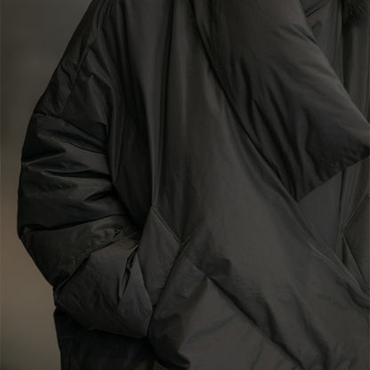 Urban Shield Oversized Quilted Down Coat - RUN THE STREETS COLLABORATIVE