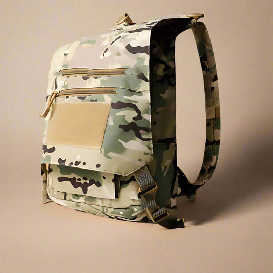 Tactical Camo Backpack - RUN THE STREETS COLLABORATIVE