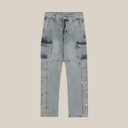 Tailored Edge Slim-Fit Fashion Jeans - RUN THE STREETS COLLABORATIVE