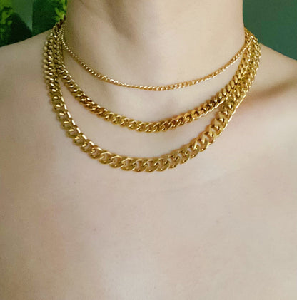 Stylish Cuban Chain Necklace - RUN THE STREETS COLLABORATIVE