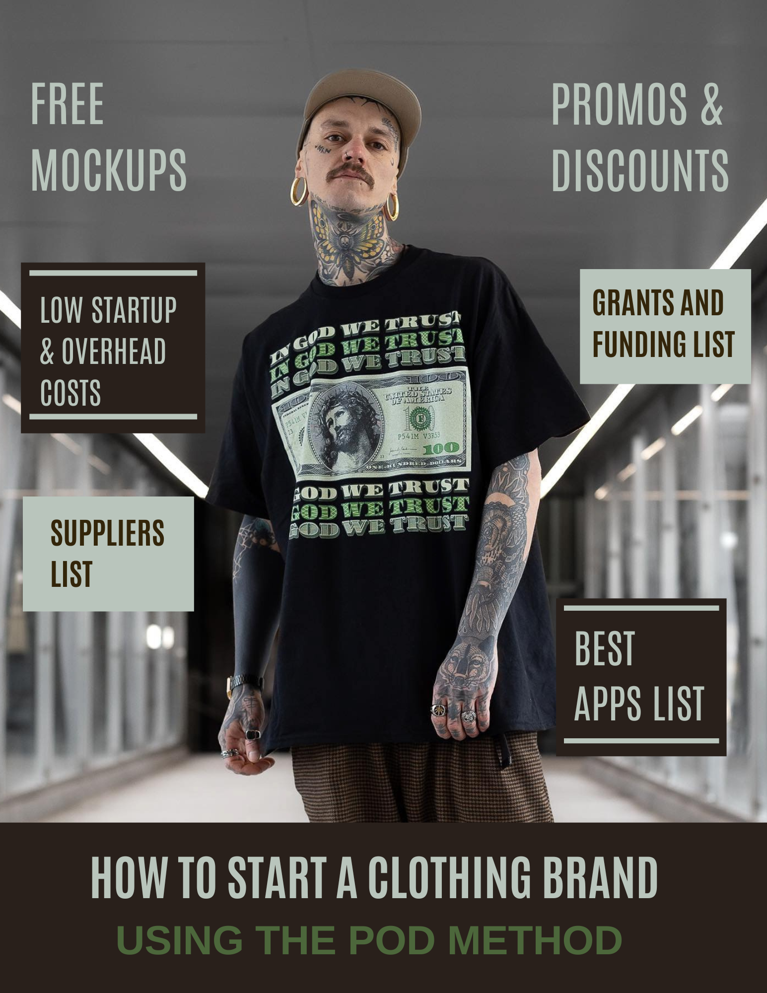 Start a Clothing Brand Using The POD Method E-Book — Build Your Brand No Inventory Low Startup Limited Risk - RTS Collaborative