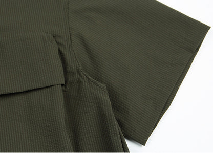 Utility Box-Pocket Short-Sleeve Shirt