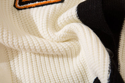 Varsity Letter Patch Cardigan