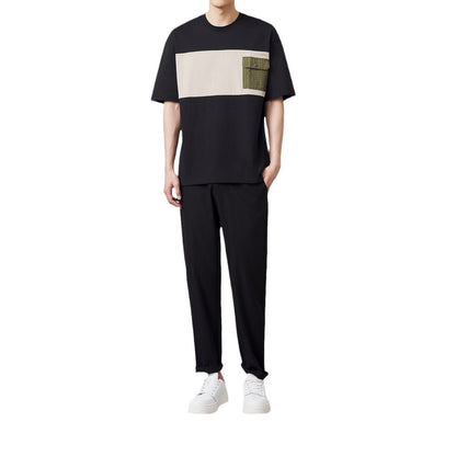 Colorblock Utility Pocket Tee