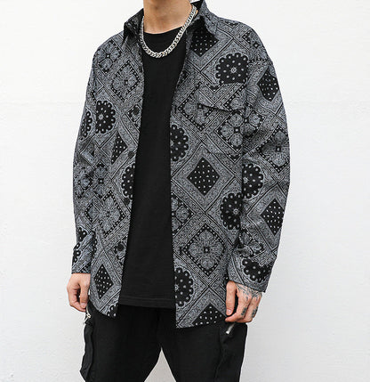 Patchwork Bandana Overshirt
