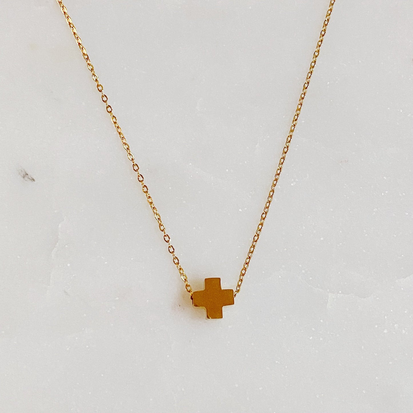 So Very Blessed Cross Necklace - RUN THE STREETS COLLABORATIVE