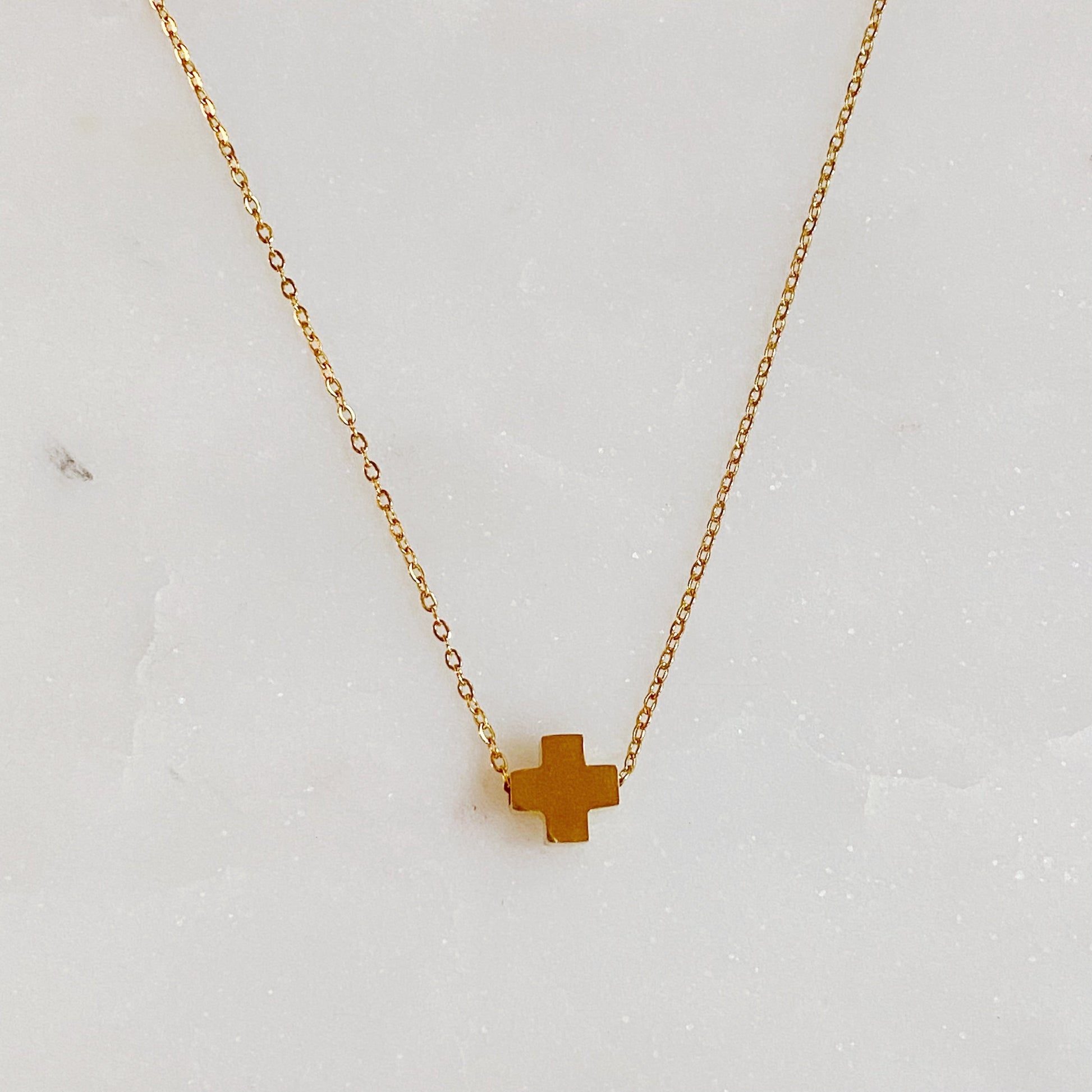 So Very Blessed Cross Necklace - RUN THE STREETS COLLABORATIVE