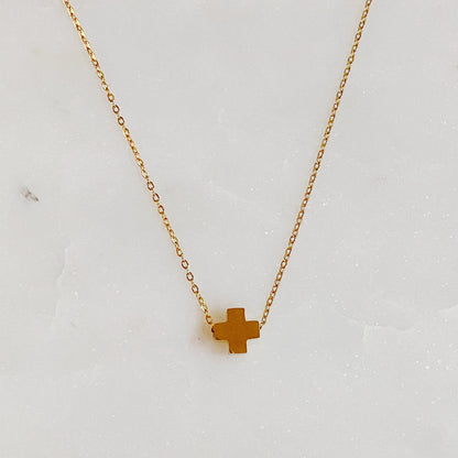So Very Blessed Cross Necklace - RUN THE STREETS COLLABORATIVE