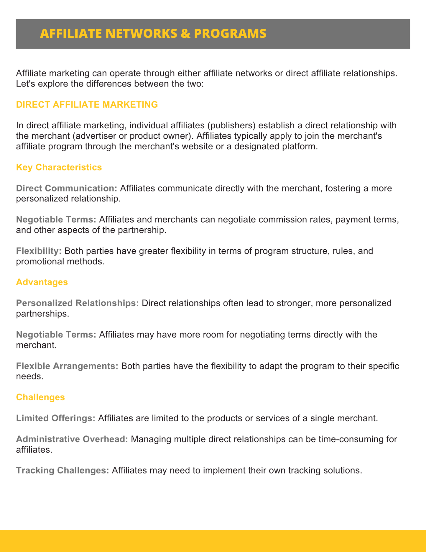 Affiliate Networks and Programs List - RTS Collaborative