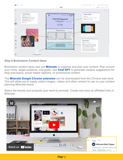 Affiliate Marketing E-Book —Build Relationships, Create Content, Earn Passive Income, Live The Life You Want - RTS Collaborative