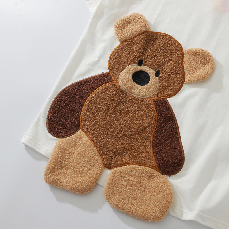 Oversized Teddy Patch Tee