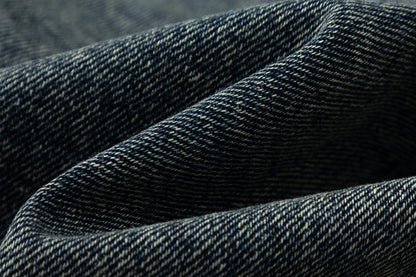 Distressed Denim Trucker Jacket