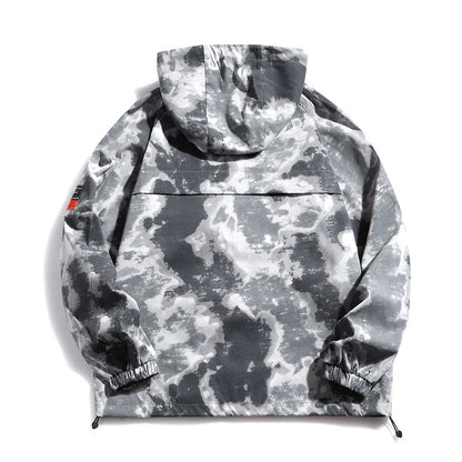 Stealth Camo Utility Windbreaker