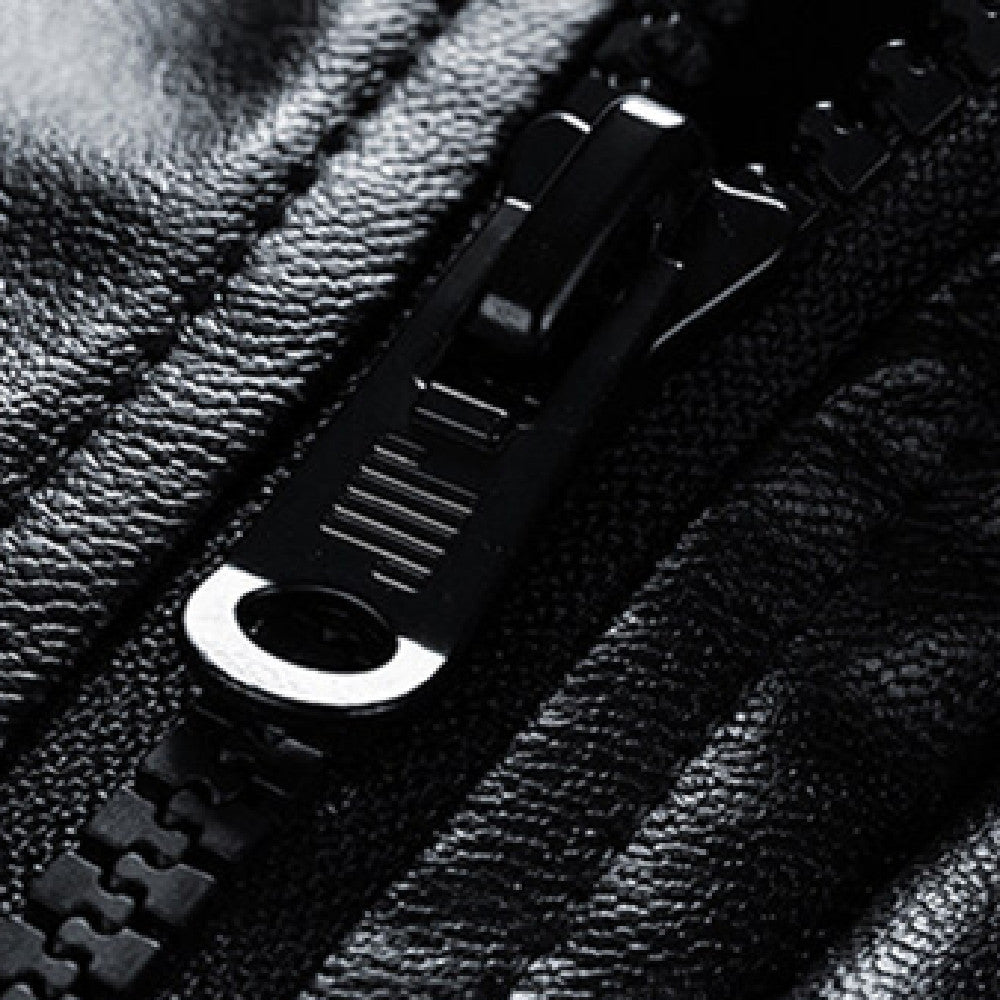 Green Signal Faux Leather Utility Jacket - RUN THE STREETS COLLABORATIVE