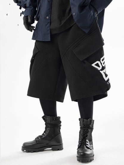 Spliced Dynasty Pocket Shorts - RUN THE STREETS COLLABORATIVE