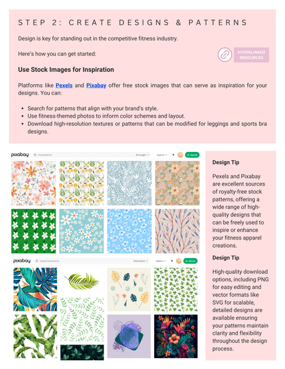 How to Start a Fitness Brand Guidebook Beginner-Friendly Design Leggins Sports Bras Athleisure - RTS Collaborative