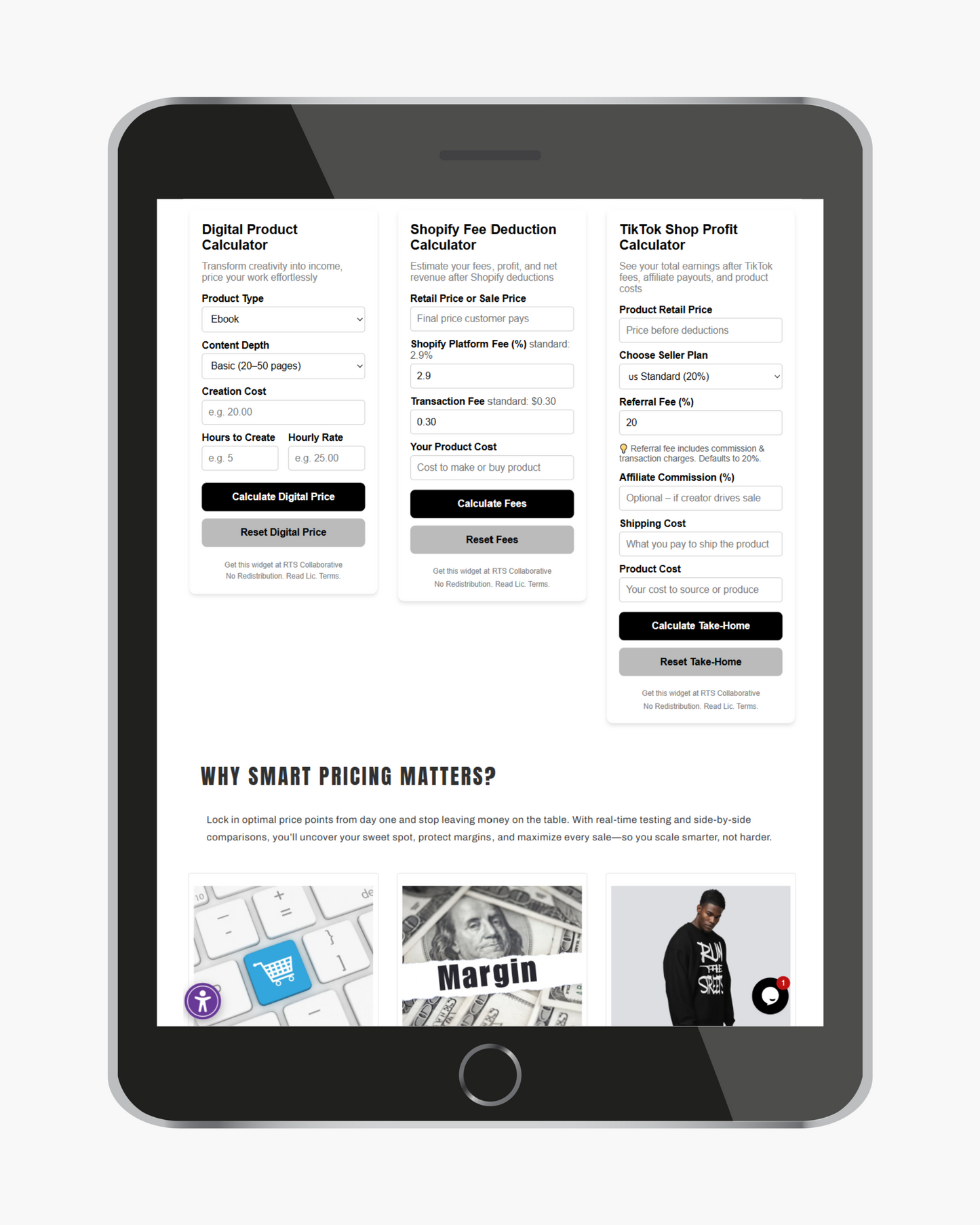 Plug, Price & Profit Turnkey Landing Page Template 🔑 💵 📉