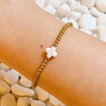 So Very Blessed Cross Bracelet - RUN THE STREETS COLLABORATIVE