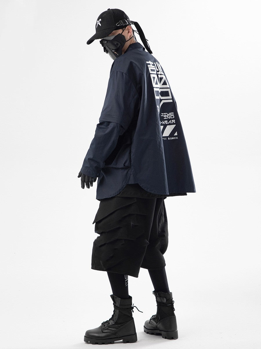 Spliced Dynasty Pocket Shorts - RUN THE STREETS COLLABORATIVE