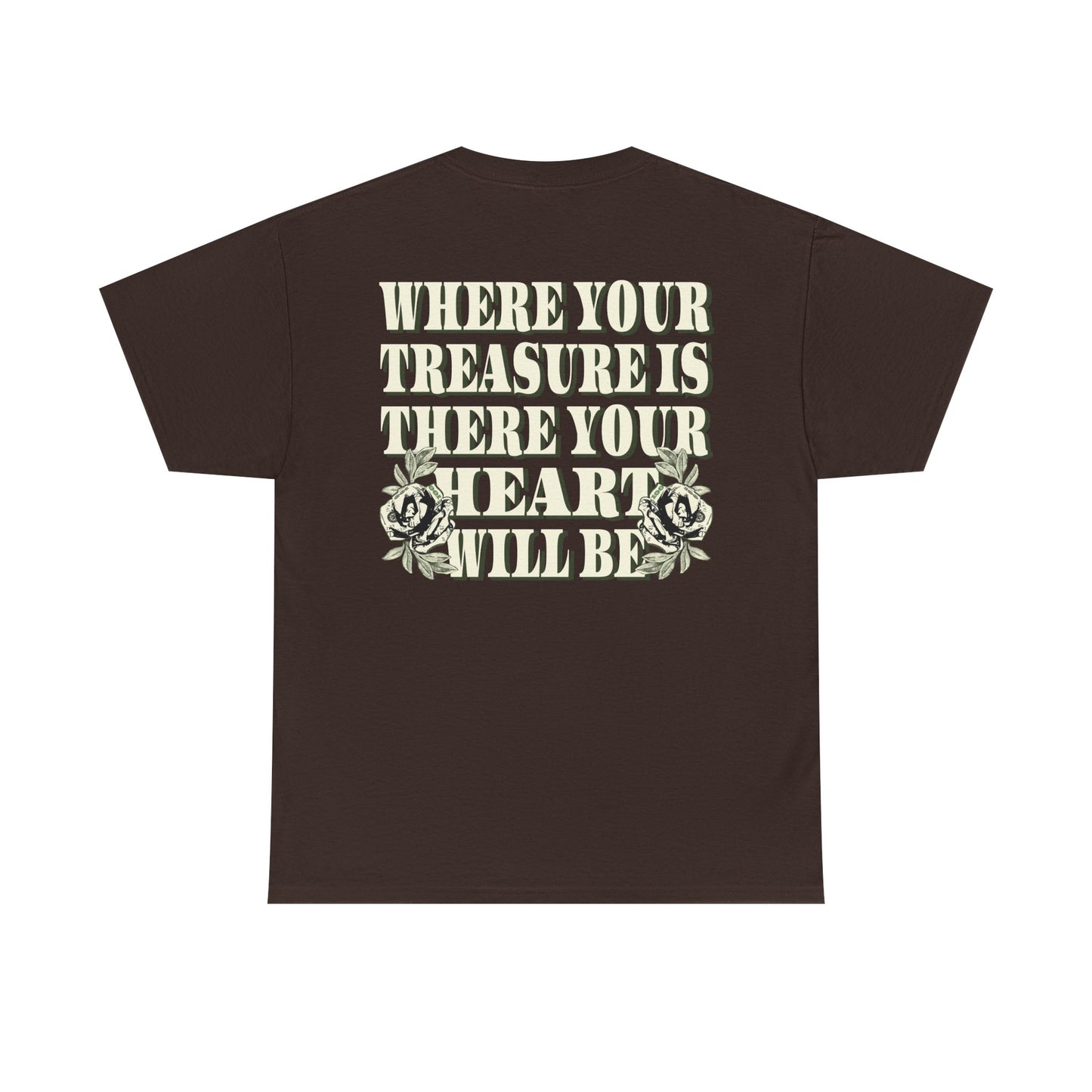 Treasures In Heaven Classic Tee - RUN THE STREETS COLLABORATIVE