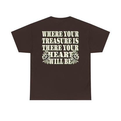 Treasures In Heaven Classic Tee - RUN THE STREETS COLLABORATIVE