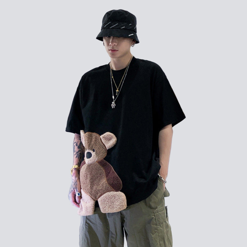 Oversized Teddy Patch Tee