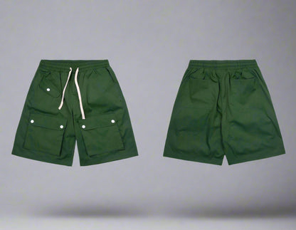 Utility Nylon Cargo Shorts - RUN THE STREETS COLLABORATIVE