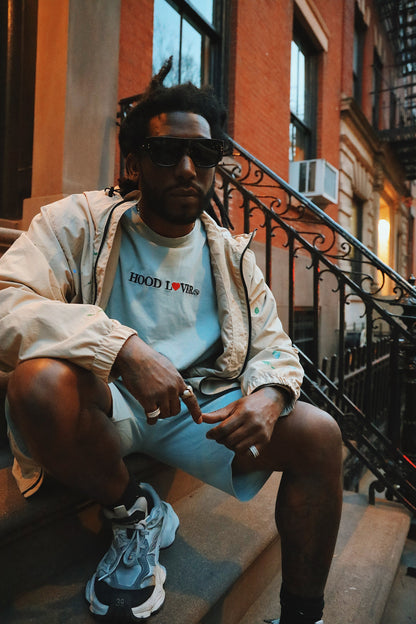 Hood Lover (Vintage Denim - Oversize Shirt) - RUN THE STREETS COLLABORATIVE