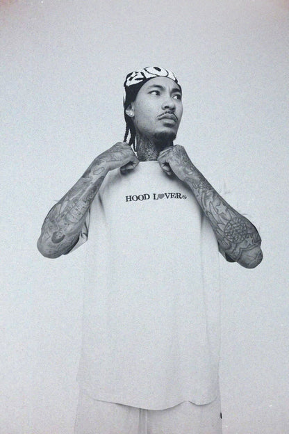 Hood Lover (Vintage Denim - Oversize Shirt) - RUN THE STREETS COLLABORATIVE