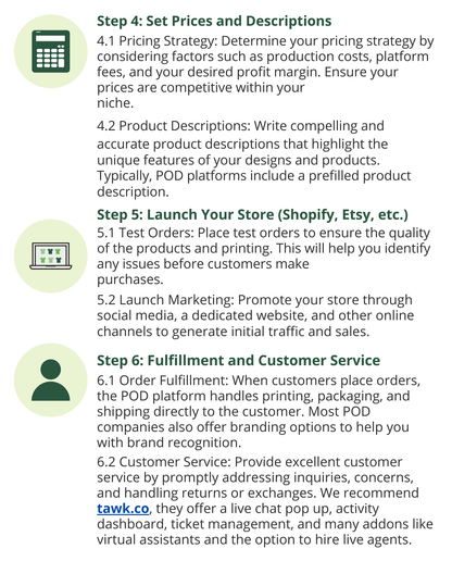 Start a Clothing Brand Using The POD Method E-Book — Build Your Brand No Inventory Low Startup Limited Risk - RTS Collaborative