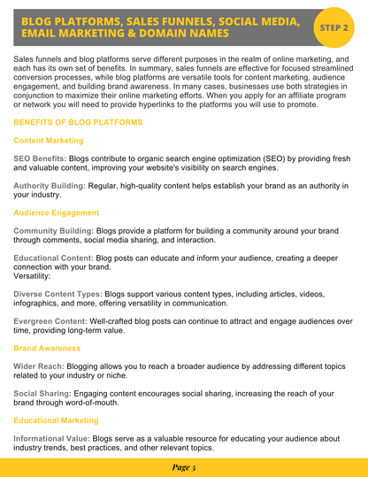 Affiliate Marketing E-Book —Build Relationships, Create Content, Earn Passive Income, Live The Life You Want - RTS Collaborative