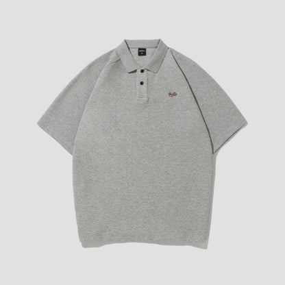 Hustle Oversized Polo Shirt