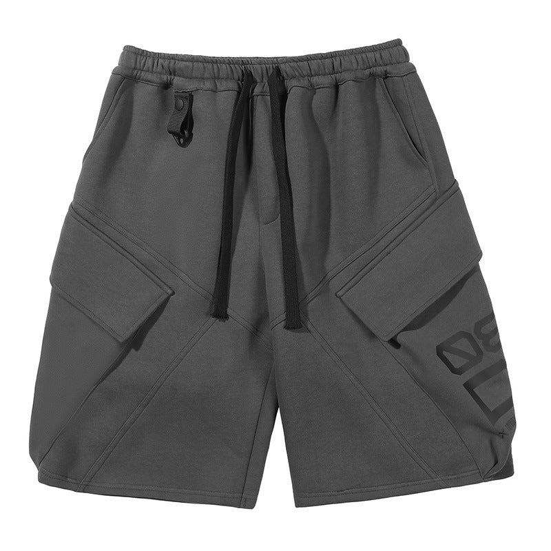 Spliced Dynasty Pocket Shorts - RUN THE STREETS COLLABORATIVE