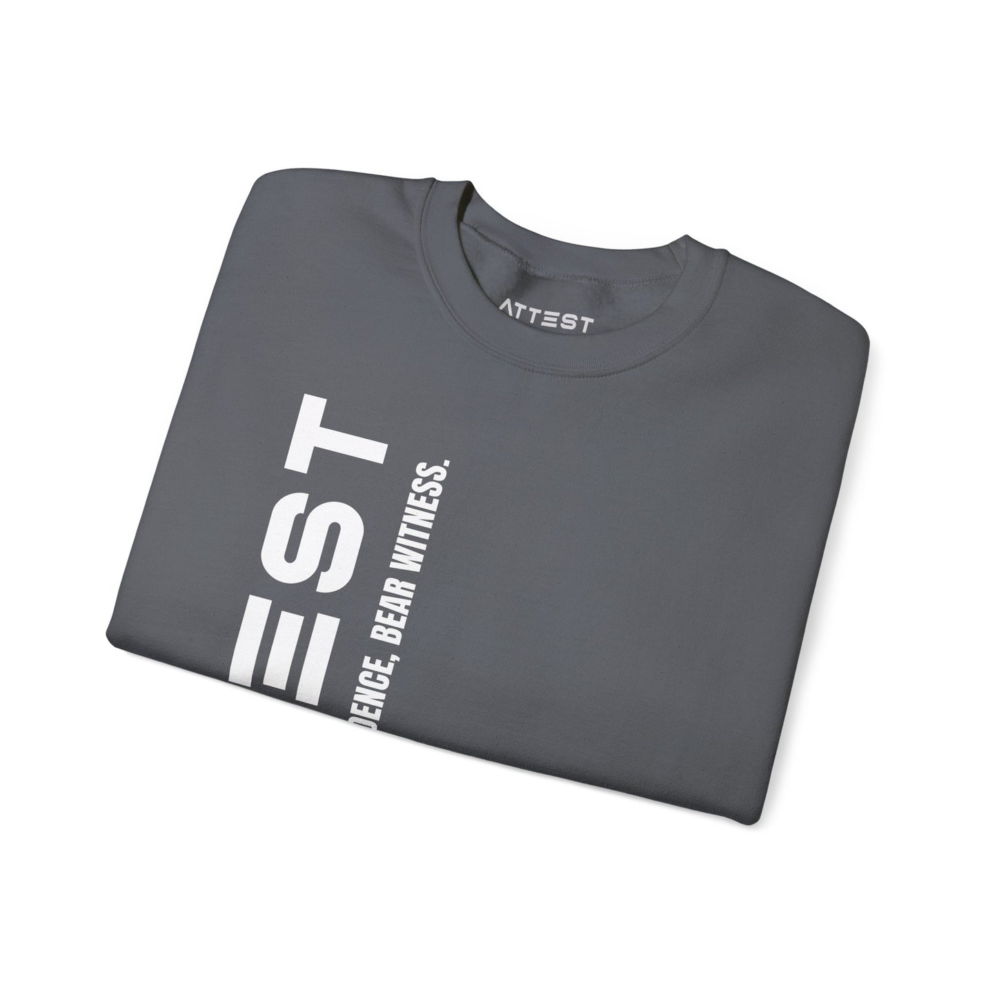 ATTEST Crew Sweatshirt - RUN THE STREETS COLLABORATIVE